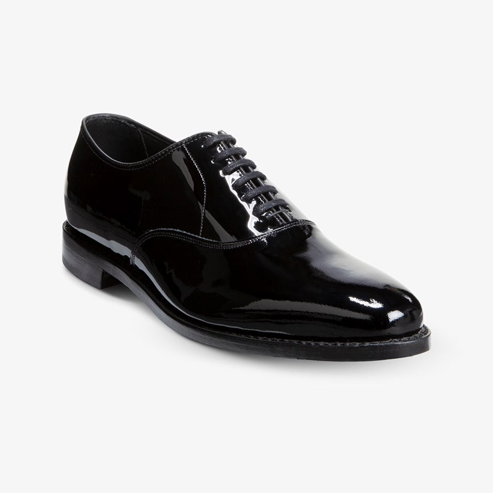 Carlyle Plain-toe Oxford Dress Shoe - Black Patent