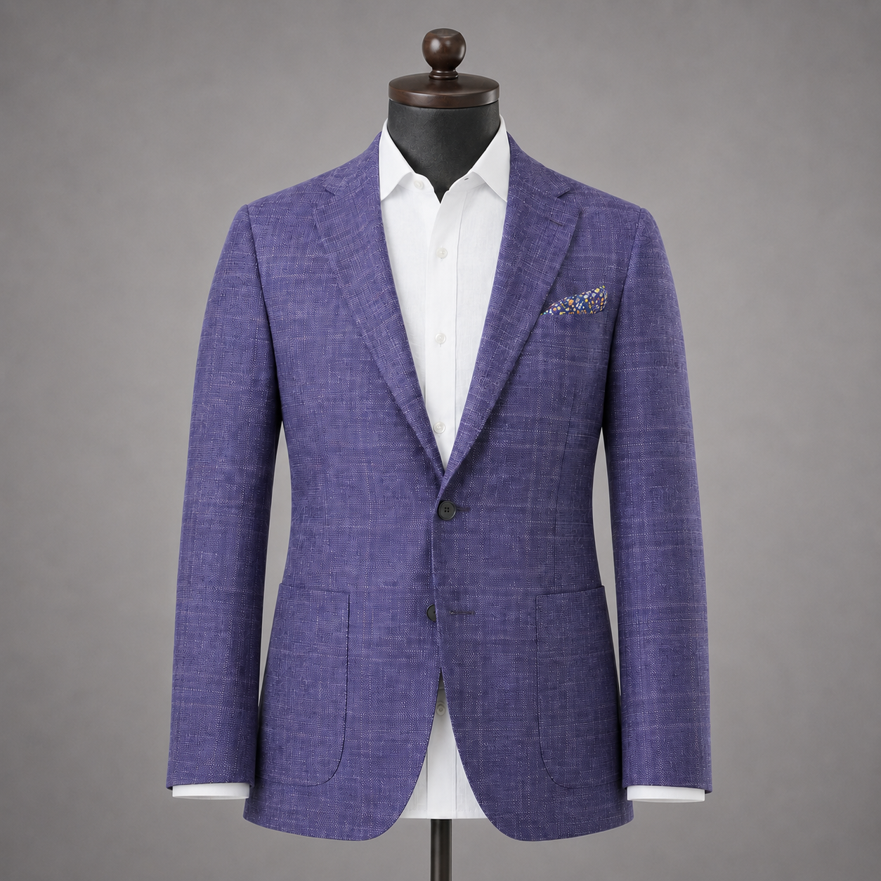Purple Plaid Sport Coat