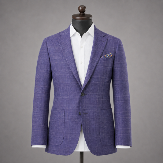 Purple Plaid Sport Coat