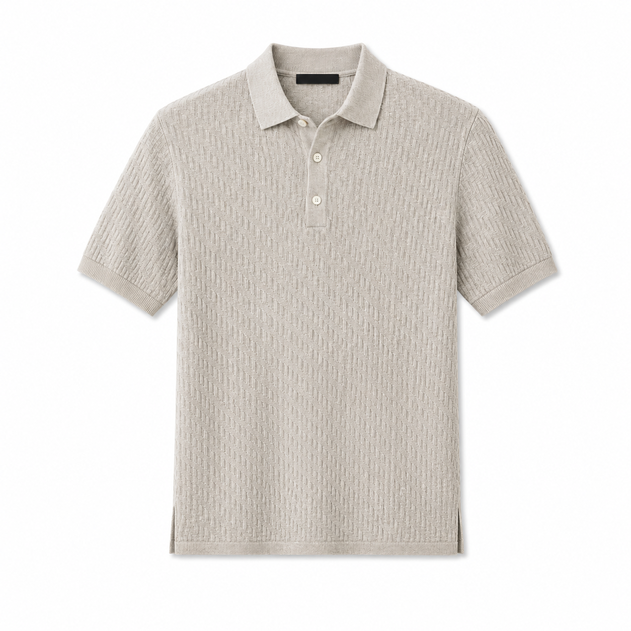 Skelling SS Sweater Polo - Tan