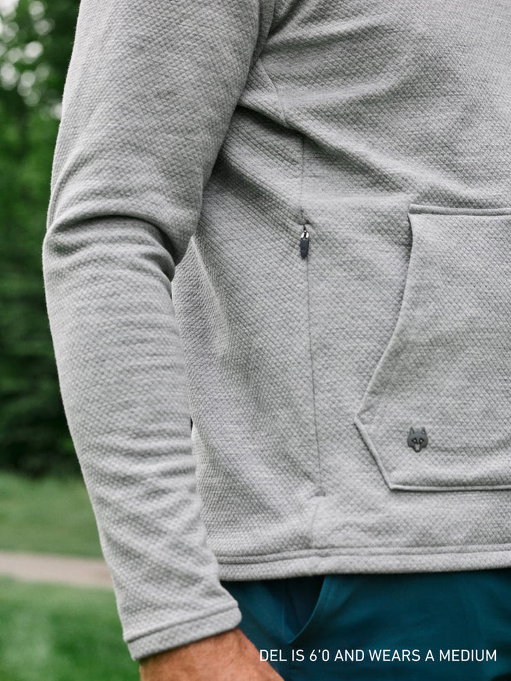 Troy Hoodie - Medium Grey Heather