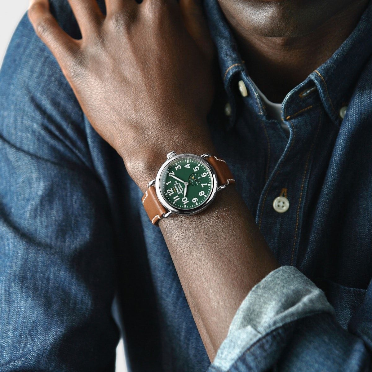 The Runwell 41MM - Largo Tan Strap