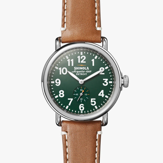 The Runwell 41MM - Largo Tan Strap