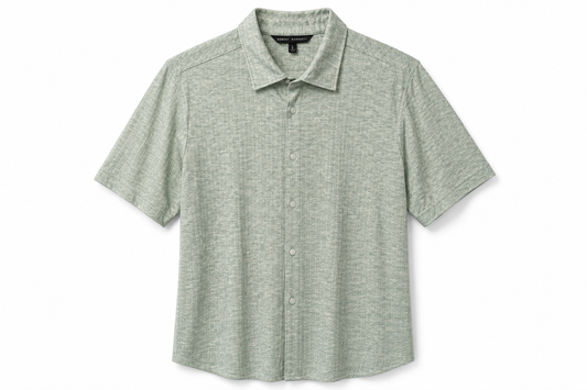 Anton SS Knit Shirt - Aqua