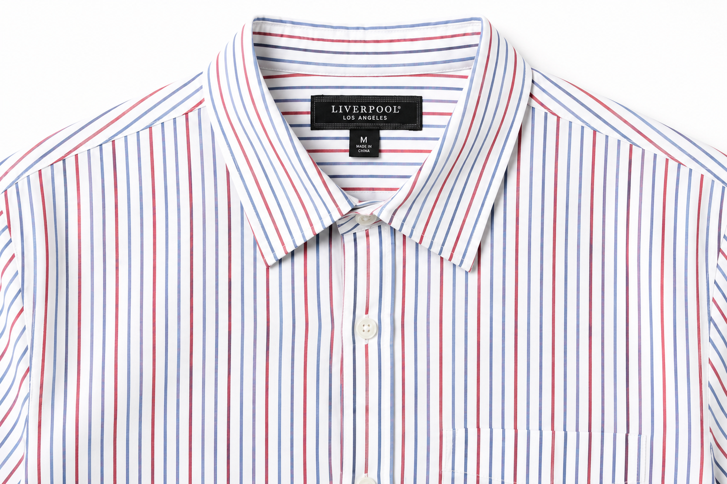 Short Sleeve Button Up - Blue Multi