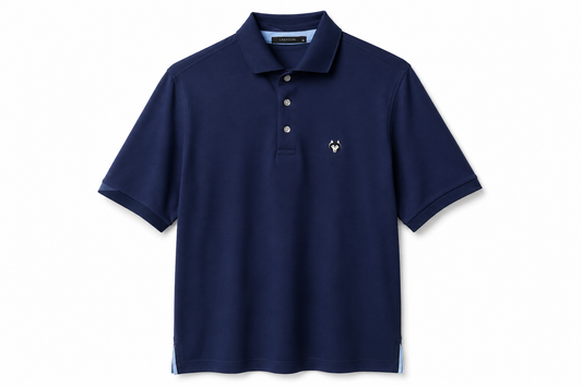 Crowley Icon Polo - Maltese Blue