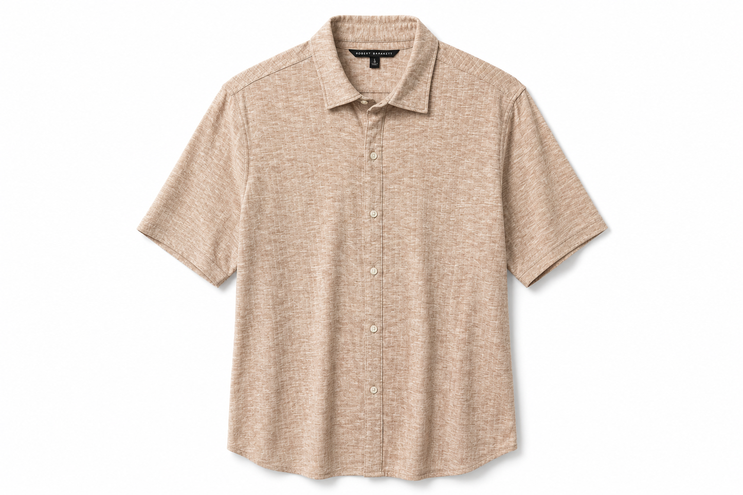 Anton SS Knit Shirt - Shadow Coral