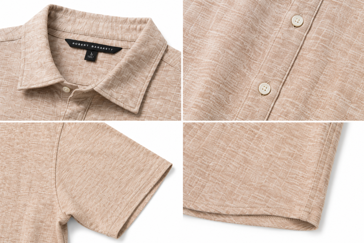 Anton SS Knit Shirt - Shadow Coral