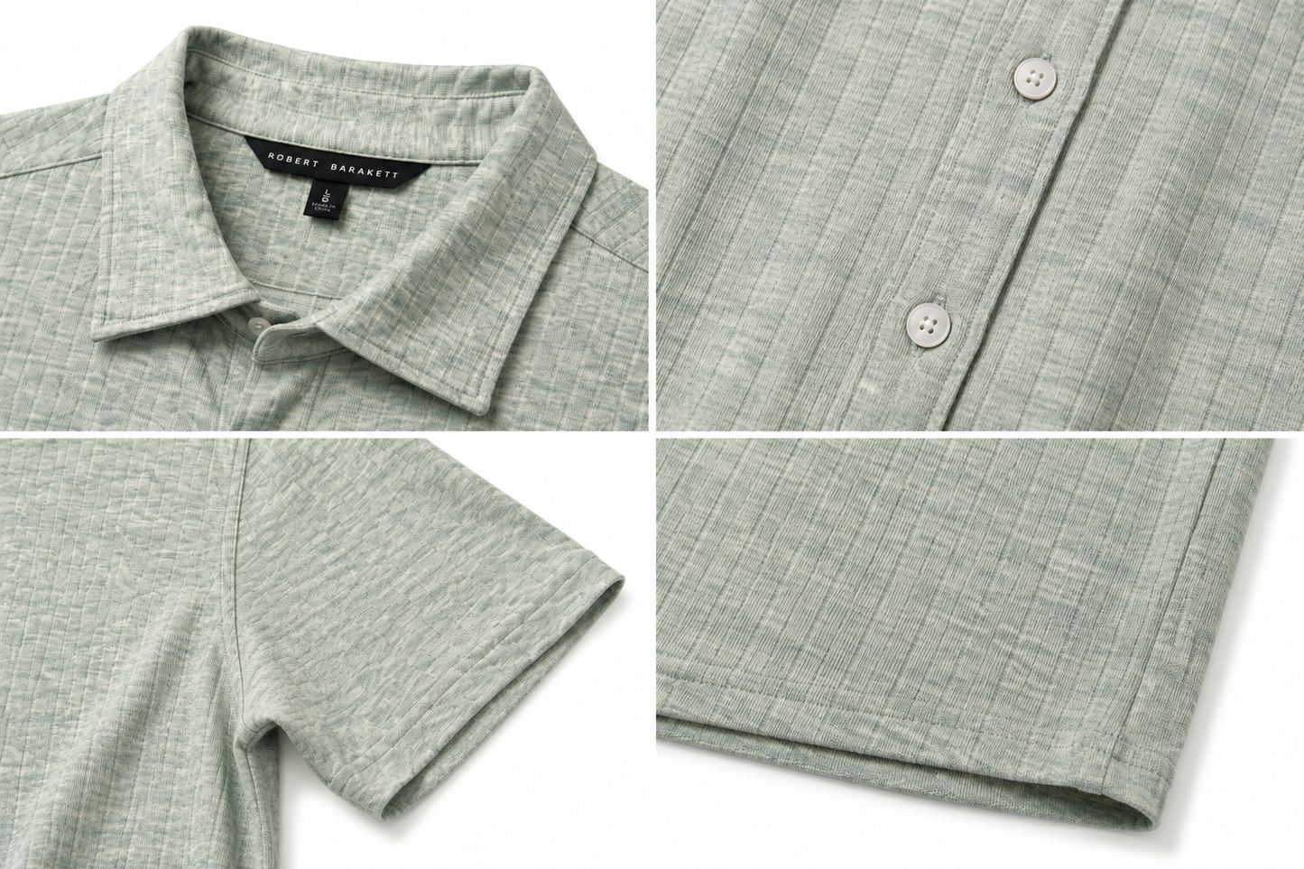 Anton SS Knit Shirt - Aqua