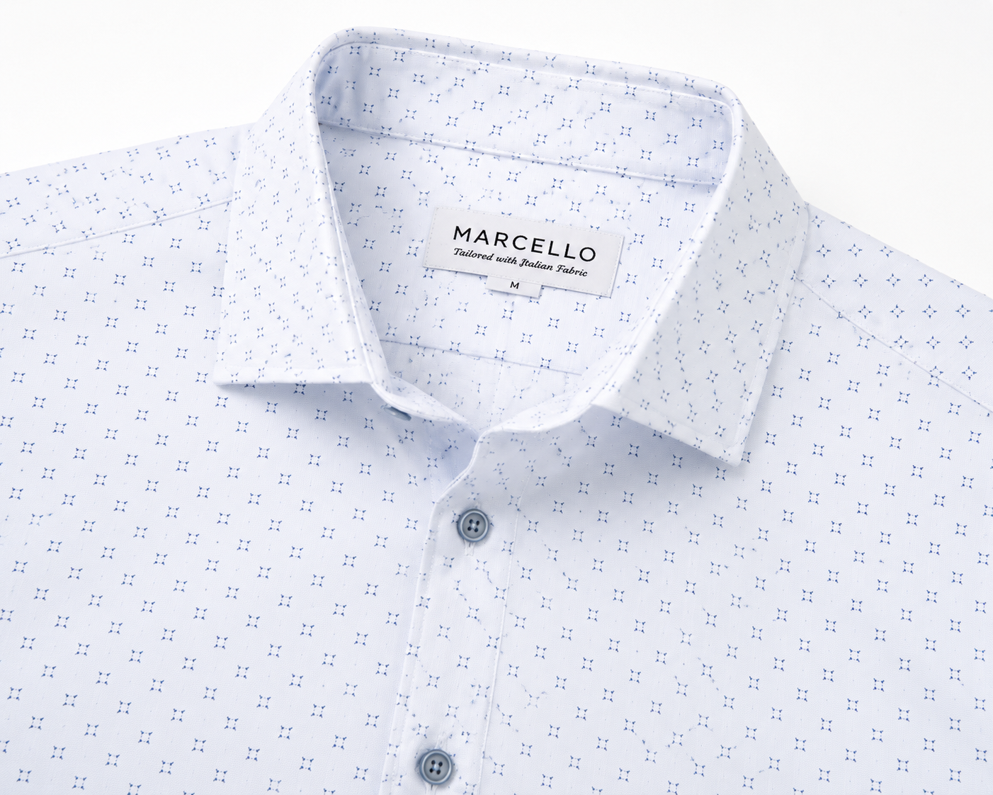 Marcello - White/Blue Star