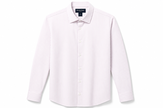 LS Pink Salt Banker Stripe