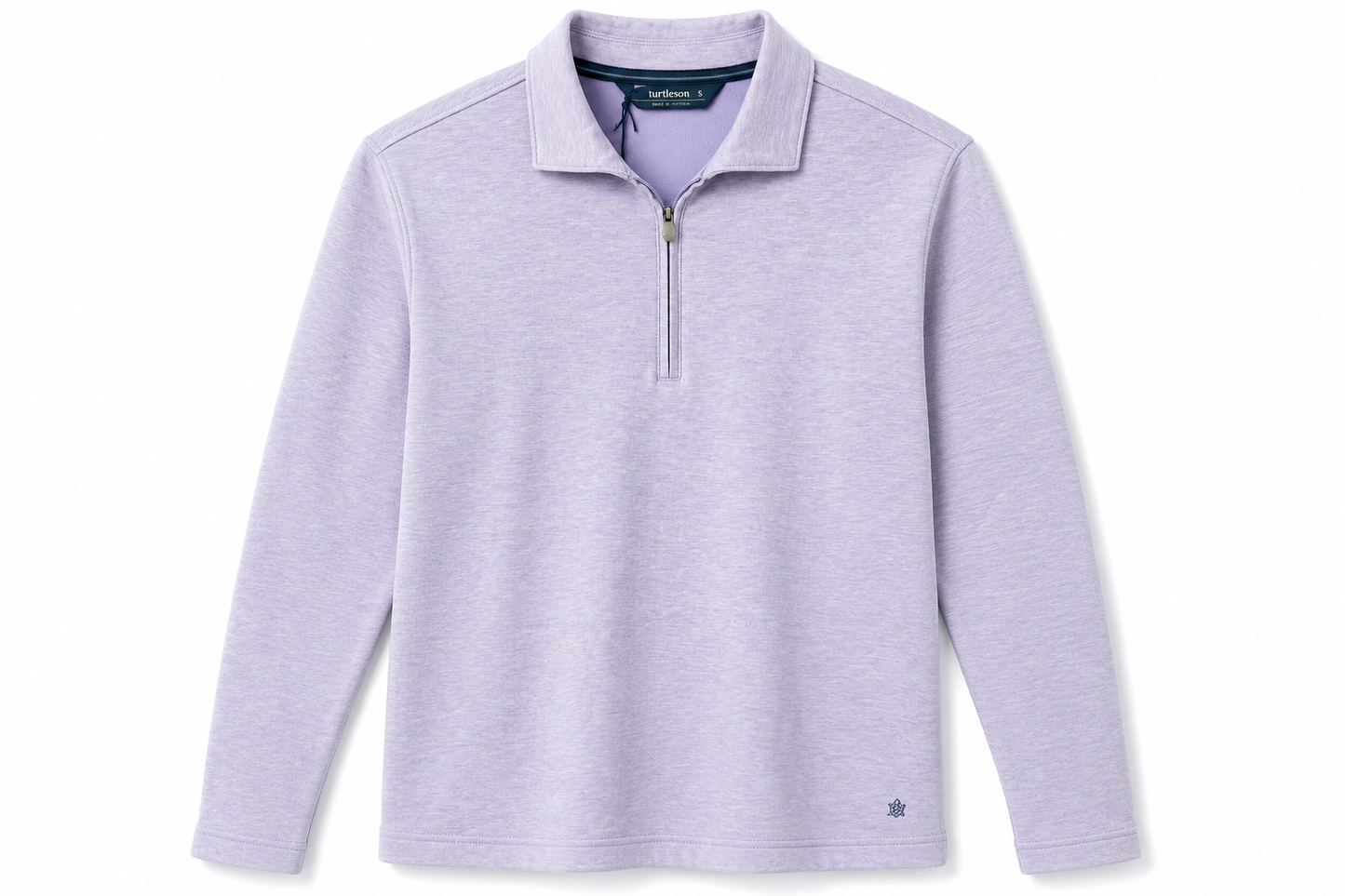 Stirling Sport Zip Polo - Thistle Heather