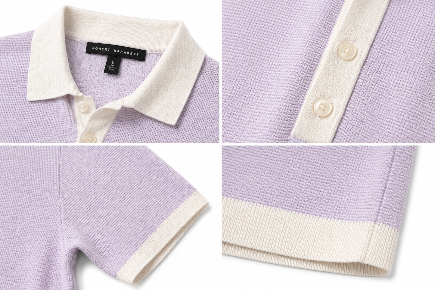 Jorren Sweater Polo - Lavender