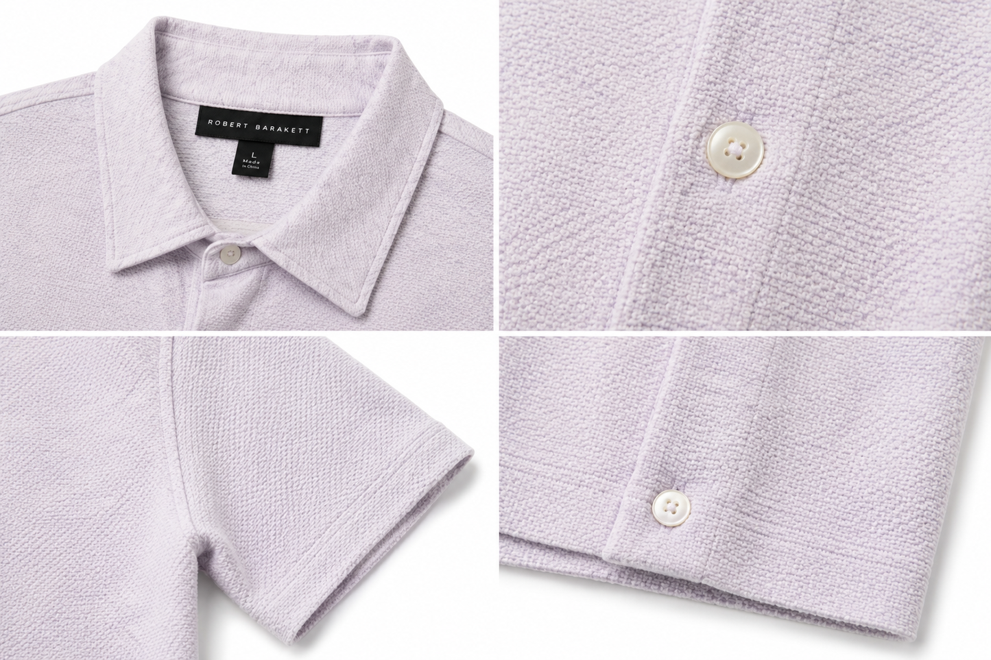 Keyes Knit Shirt - Lavender