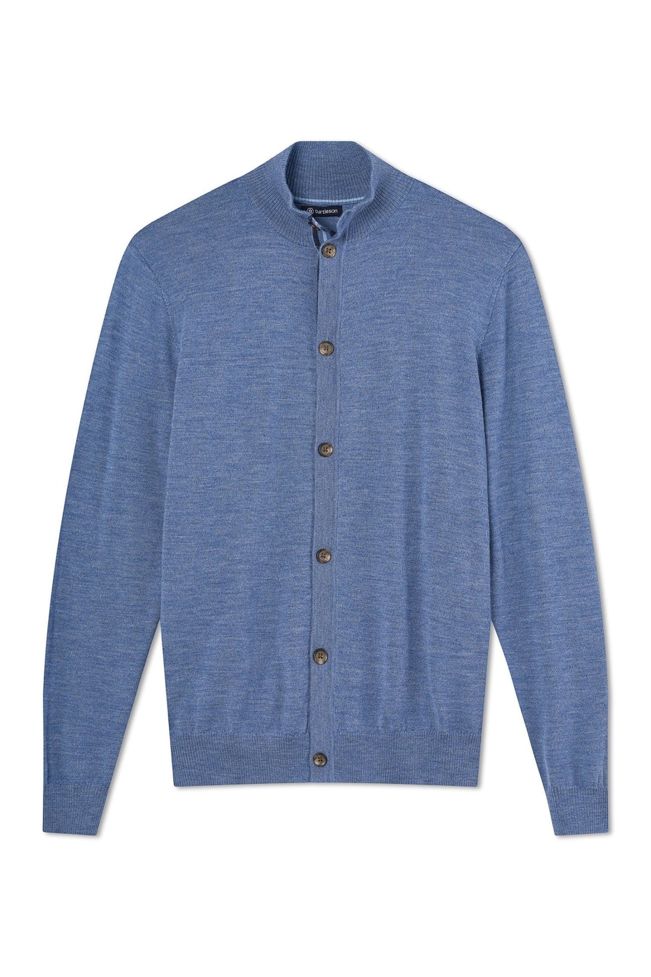 Lakeside Cardigan - Blue Steel Heather