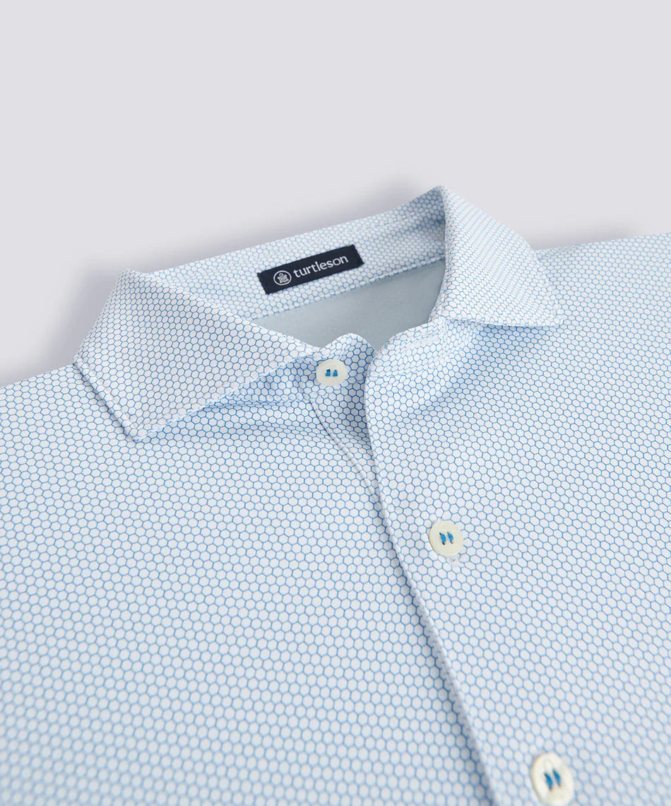 Matteo Performance Polo - Electric