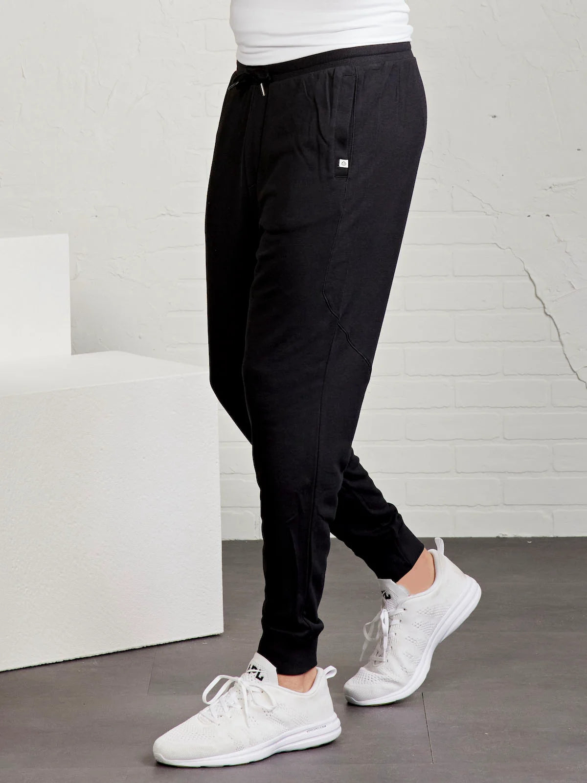 Stadium French Terry Jogger - Black