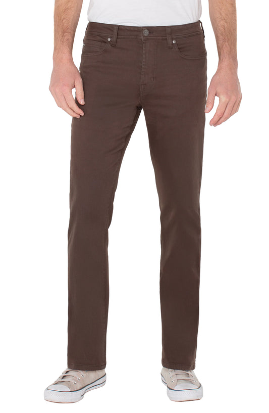 Kingston Modern Straight - Chocolate Brown