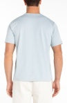 Crew Neck Tee - Dusty Blue