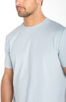 Crew Neck Tee - Dusty Blue