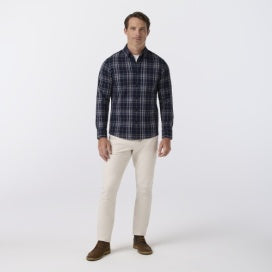 City Flannel - Dark Slate Oliver Plaid