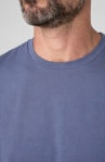 Crew Neck Tee - Vintage Blue