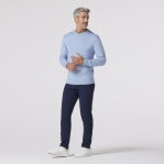 Load image into Gallery viewer, Heritage Crewneck Sweater -Cloud Blue Heather
