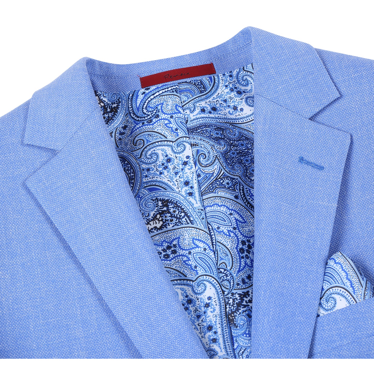 Cornflower Blue Textured Sport Coat