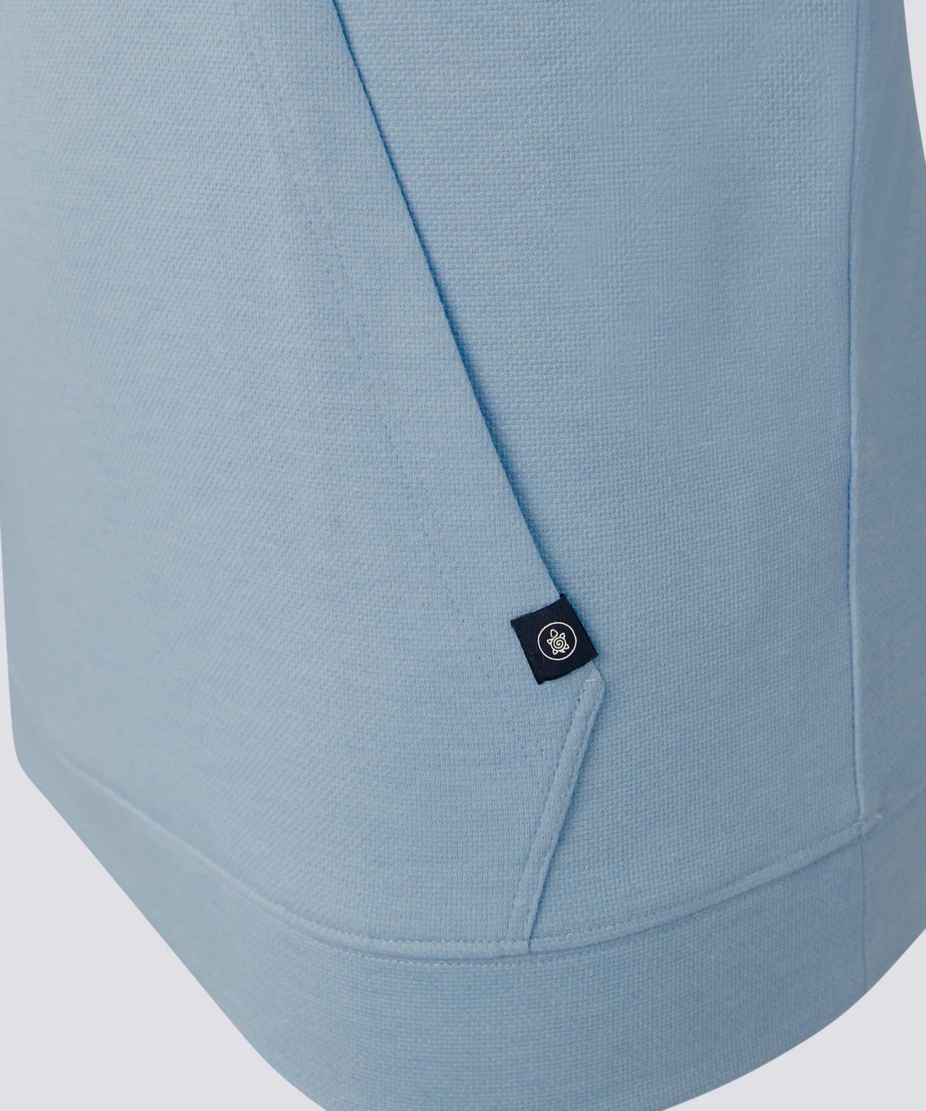 Wally Two Button Hoodie - Pacific