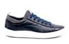 Load image into Gallery viewer, Cameron Hand-Finished Sheep Skin Sneaker - Navy
