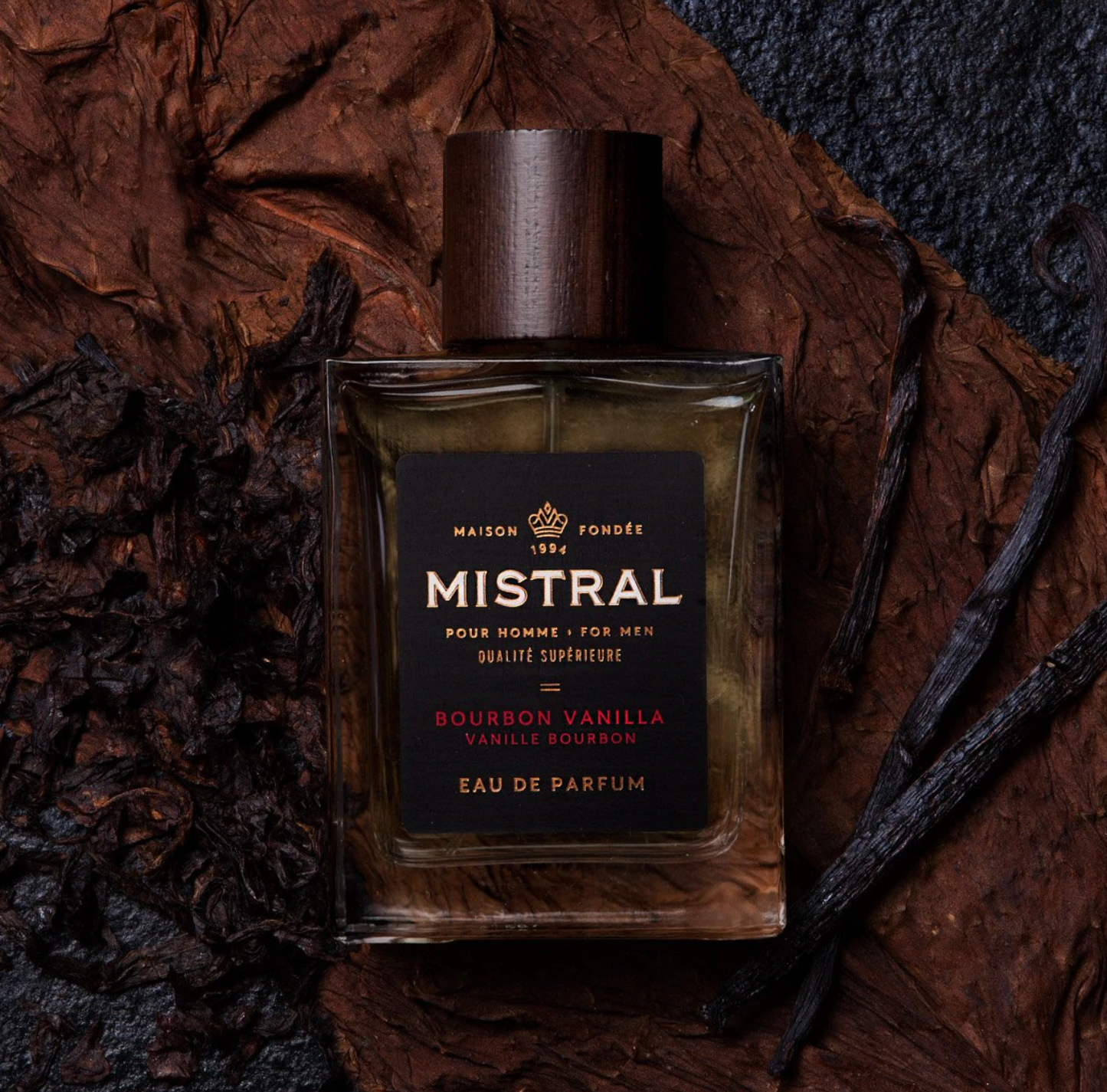 Mistral Men's Fragrance - Bourbon Vanilla