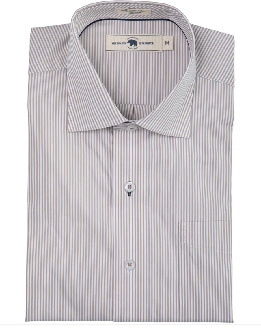 Tailored Fit Spread Collar Shirt