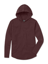 Load image into Gallery viewer, Long Sleeve Hooded Curved Hem
