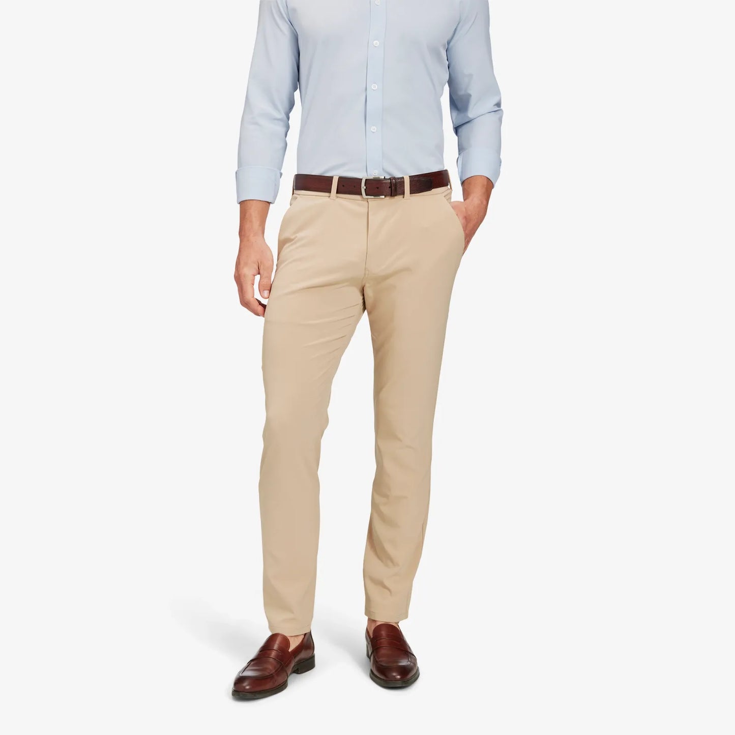 Helmsman Chino Pant - Khaki Solid